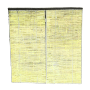 Bamboo Roll-Up Blinds – Natural Shade - Cream & Bean, 4 ft x 7 ft