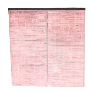Bamboo Roll-Up Blinds – Natural Shade - Red Wood, 4 ft x 7 ft
