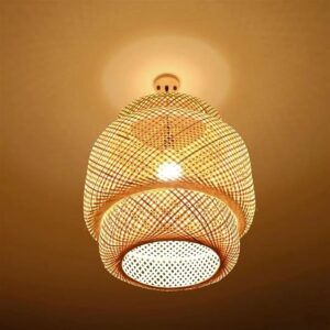 Handmade Bamboo Chandelier Lamp Shade – Ananta Bamboo Merchant